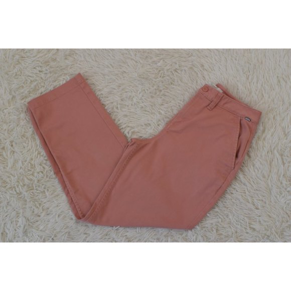 Salmon Pink Cotton/Polyester/Elastane Ankle Jeans | 28 waist‎ - Picture 9 of 10